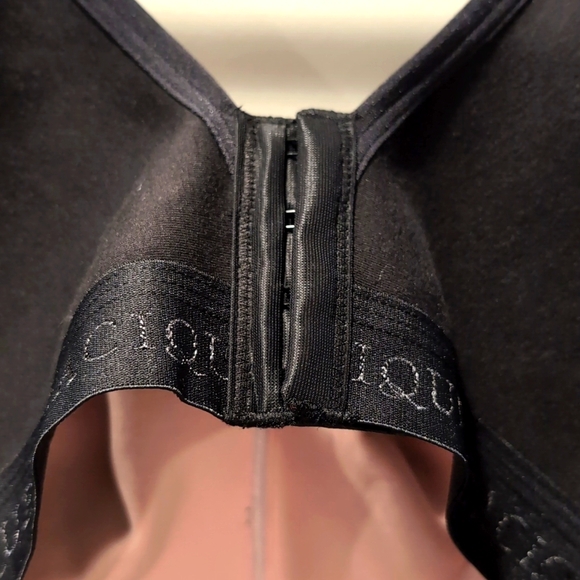 Bra - Cacique Unlined Full Coverage Cotton Blend No Wire Black Lace Bra 44H NWT - Picture 5 of 5